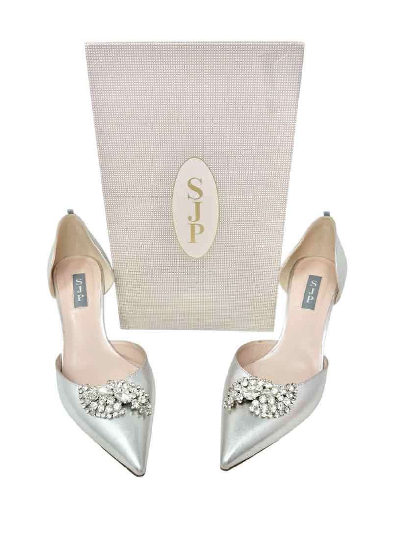 Shoe Size 39 Silver Pumps