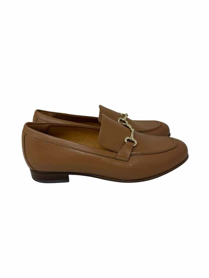 Shoe Size 6.5 Tan Leather Loafers