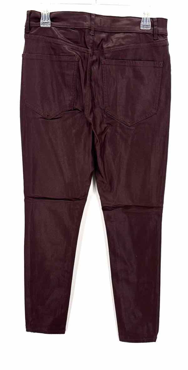 Size 10 EXPRESS Burgundy Jeans