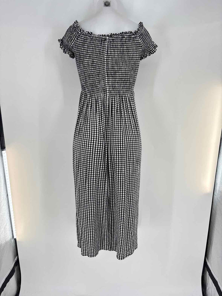 Size L Bardot Black/White Dress