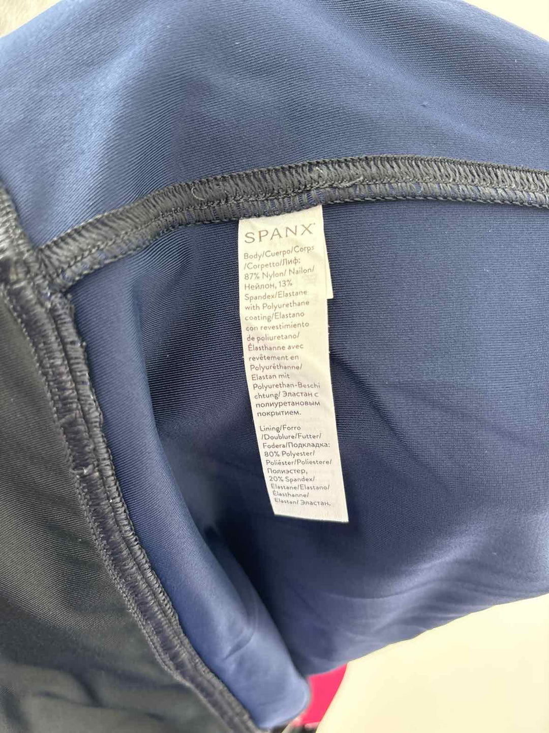 Size 1X SPANX Navy Pants