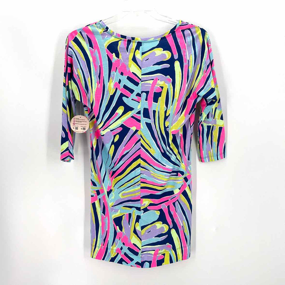 Size XS Lilly Pulitzer Multi-Color Knit Cotton Dress