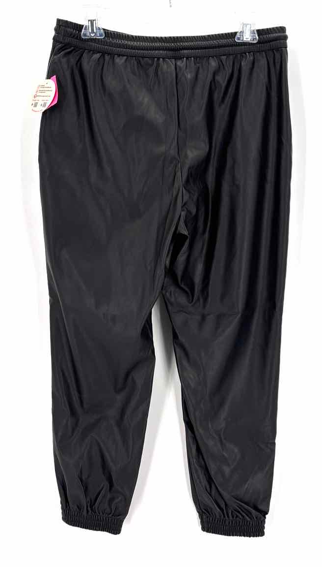 Size M A NEW DAY Black Faux Leather Pants