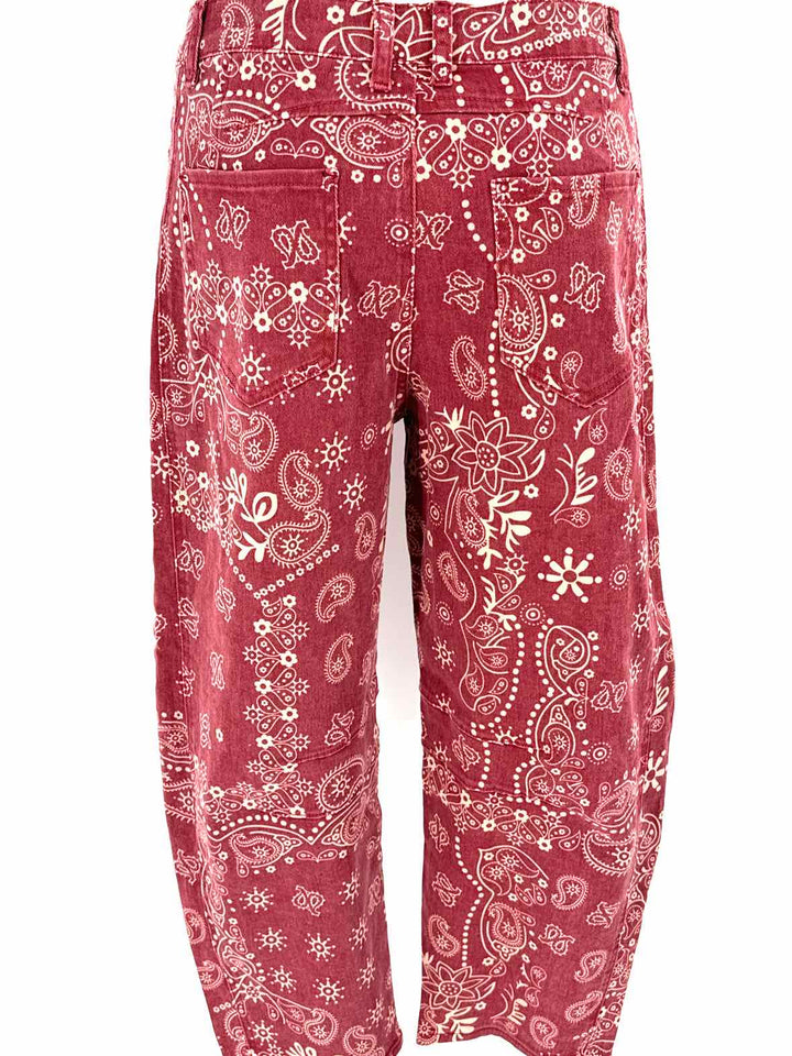 Size M Burgundy Pants