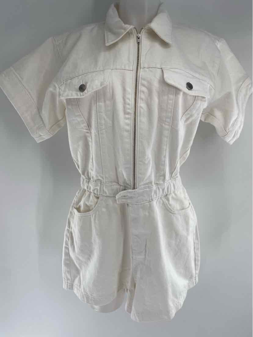Size M White Romper