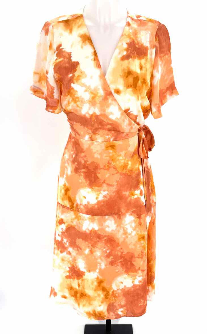 Size 10 Ann Taylor Multi-Color Dress