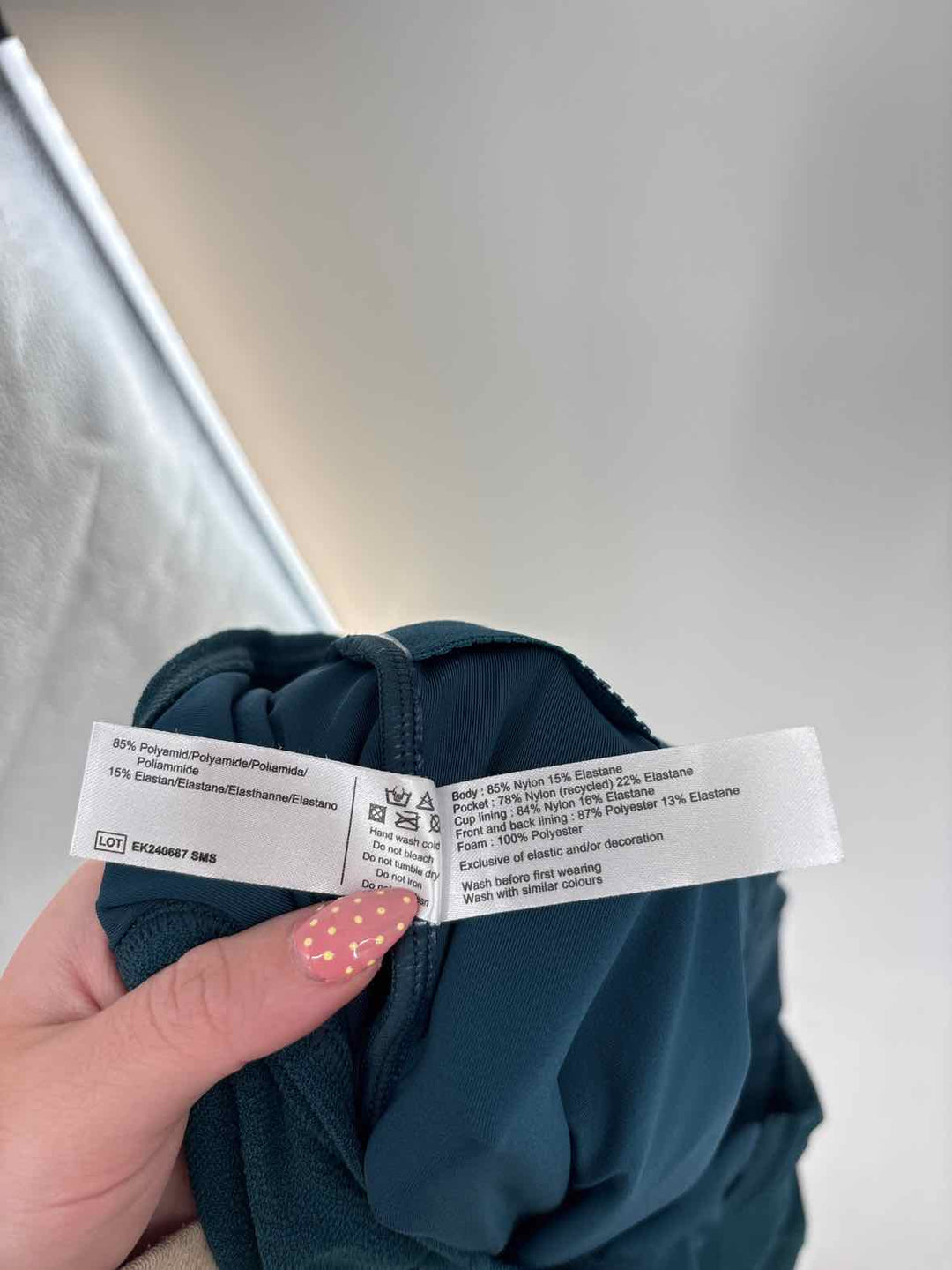 Size 8 Teal Swimsuit