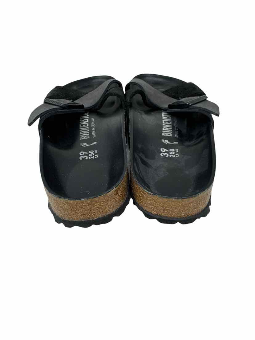 Shoe Size 39 Birkenstock Black Suede Sandals