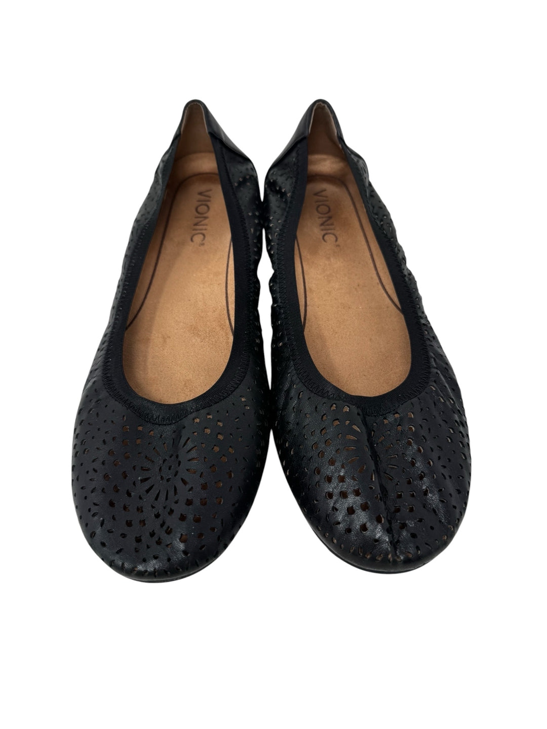 Shoe Size 8 VIONIC Black Flats