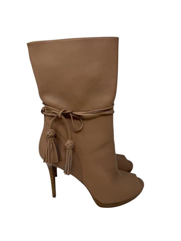 Shoe Size 41 Michael Kors Tan Leather Boots