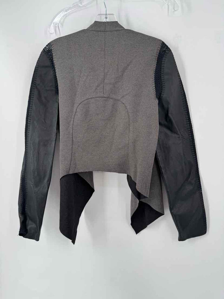 Size L Gray Cardigan