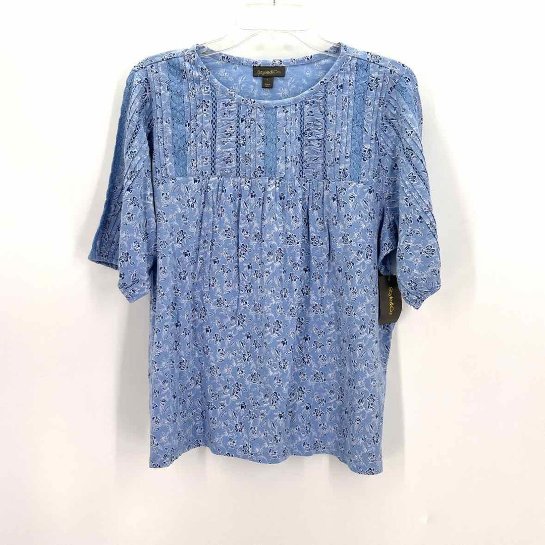 Size L Style & Co Light Blue Shirt