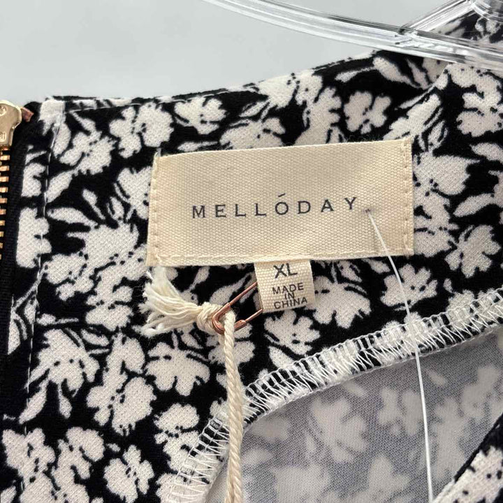 Size XL MELLODAY Black Shirt