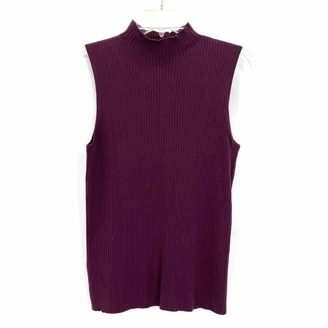 Size L Ann Taylor Purple Shirt