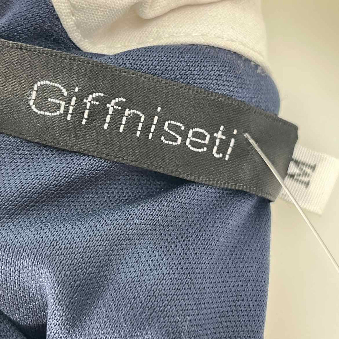 Size M Navy Print Dress