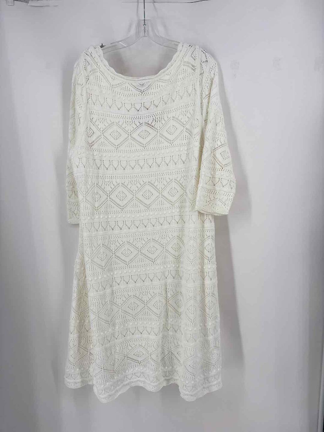 Size 2X Talbots White Dress