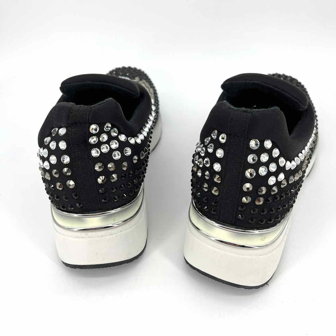 Shoe Size 10 INC Black Rhinestone Sneakers