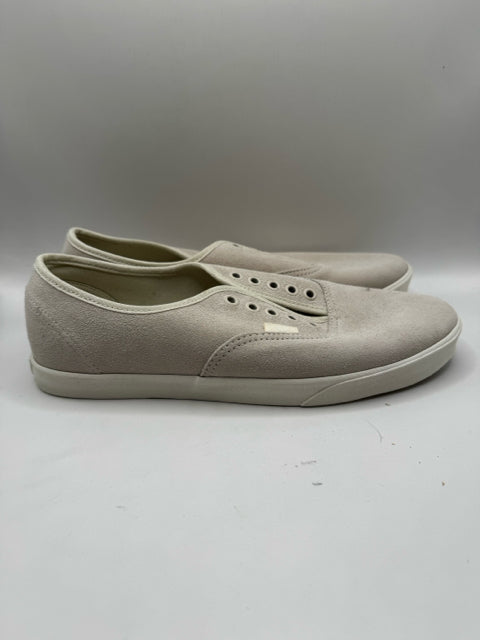 Shoe Size 10 Vans Beige Sneakers