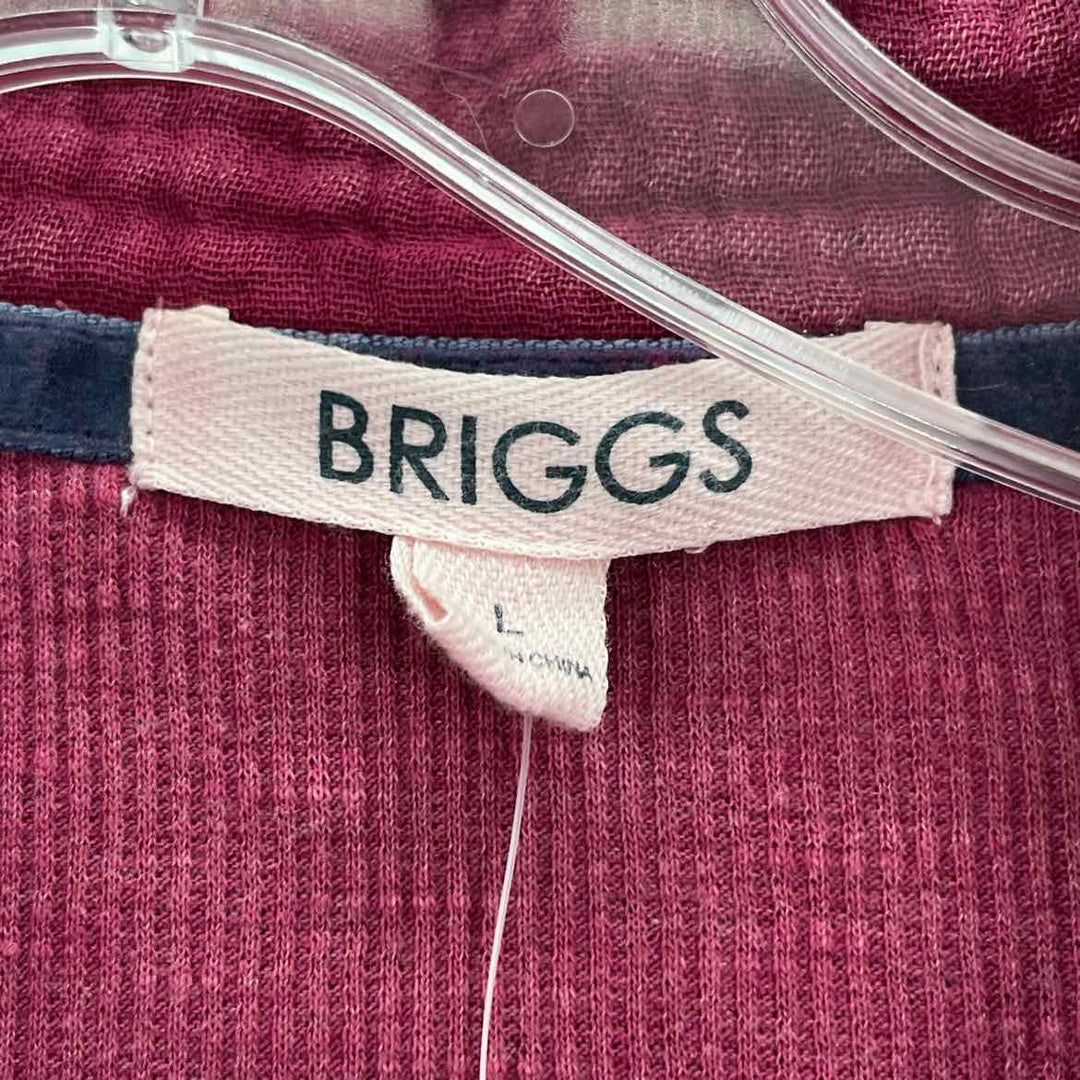 Size L Burgundy Shirt