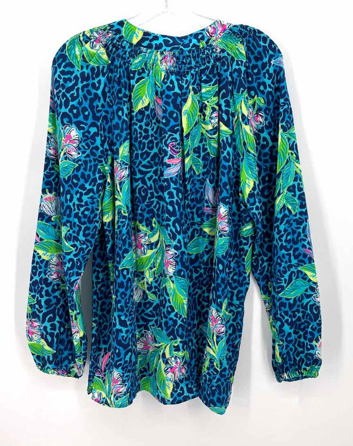 Size XL Lilly Pulitzer Blue Shirt