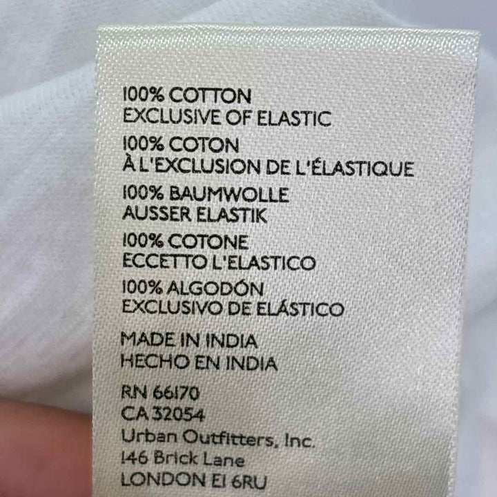 Size L Anthropologie White Cotton Shirt