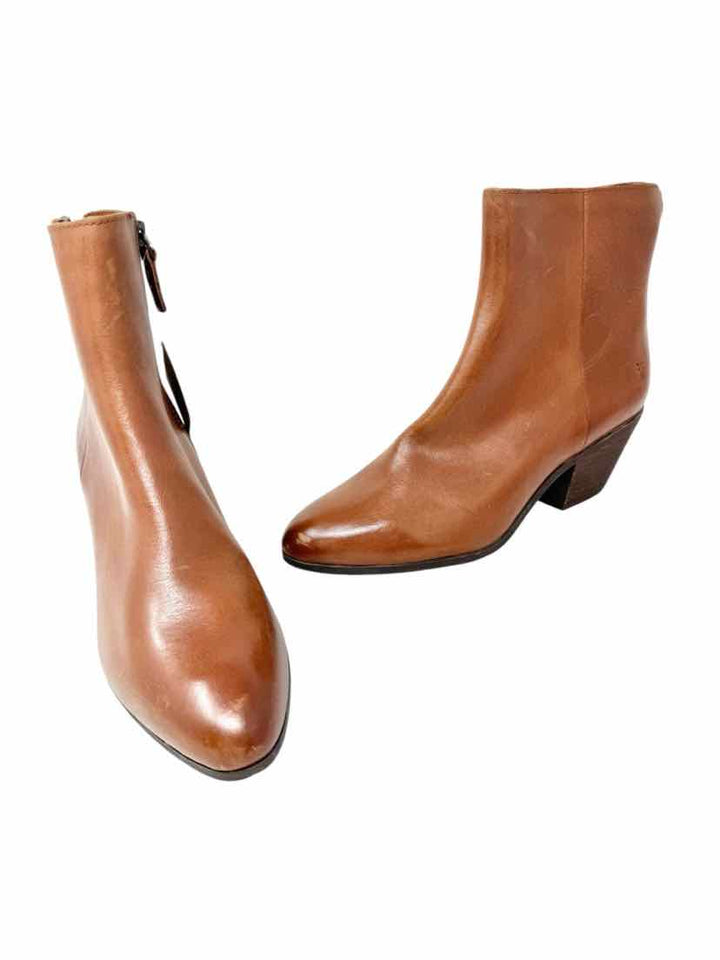 Shoe Size 8.5 Frye Brown Leather Boots