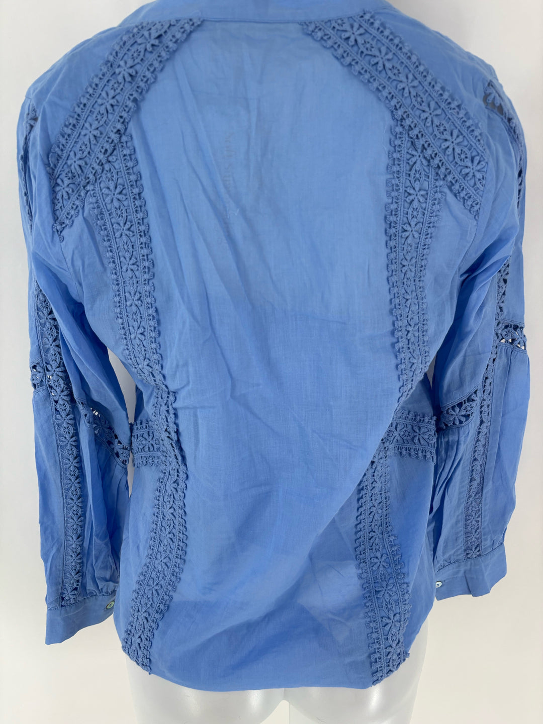 Size XS SOFT SURROUNDINGS Blue Shirt