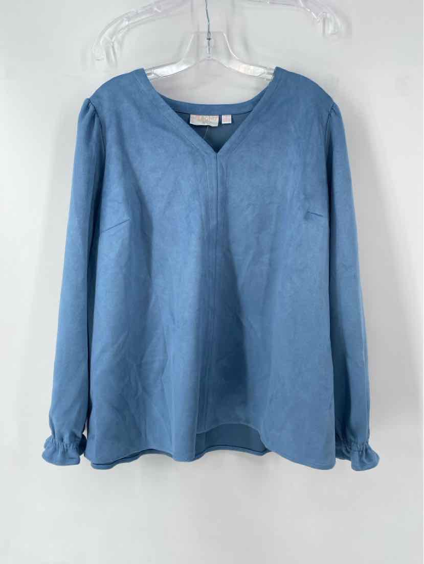 Size 1X Blue Shirt