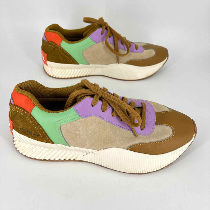 Shoe Size 9.5 Sorel Multi-Color Suede Sneakers