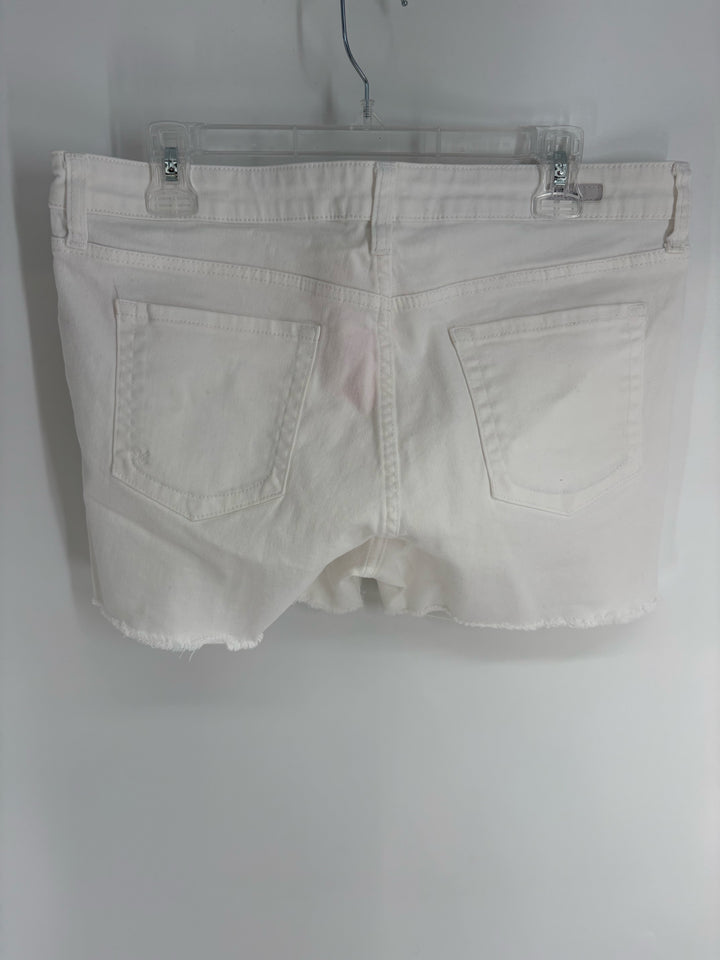 Size 12 KUT White Shorts