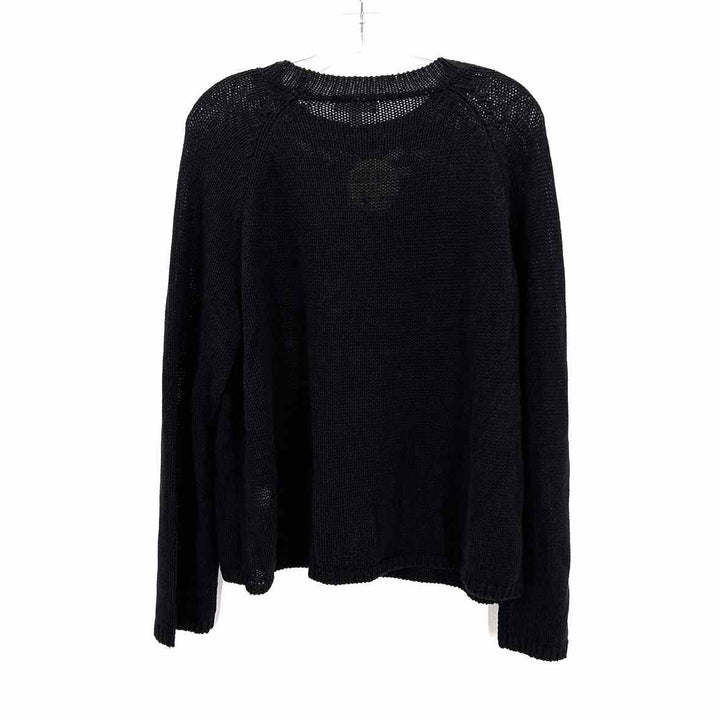 Size L Black Knit Sweater