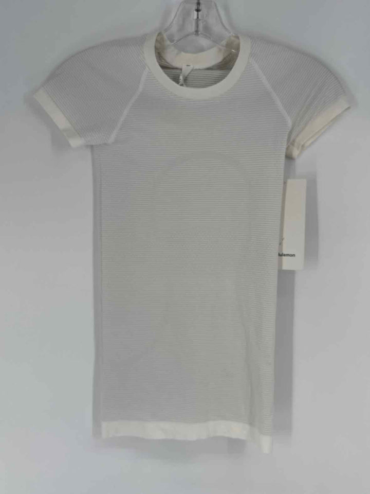 Size 0 Lululemon White Shirt