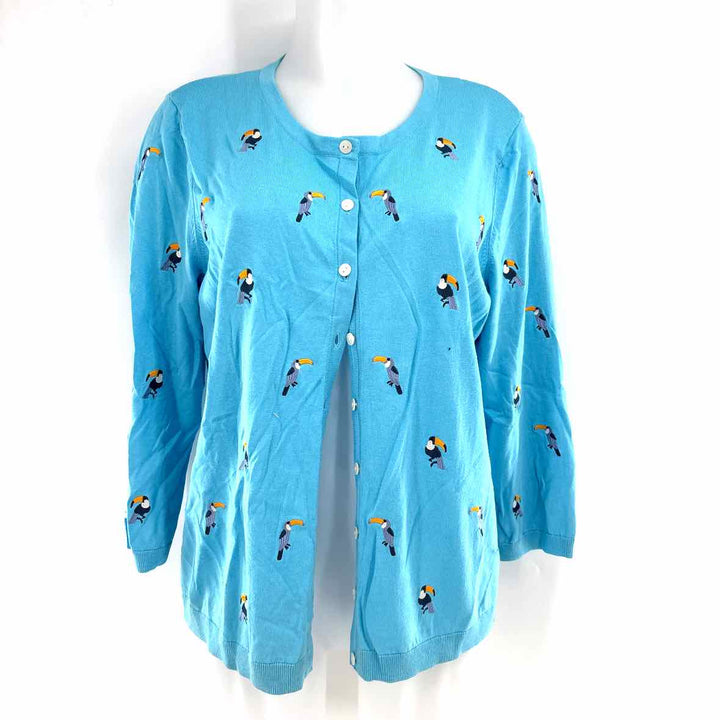 Size XL Talbots Blue Sweater
