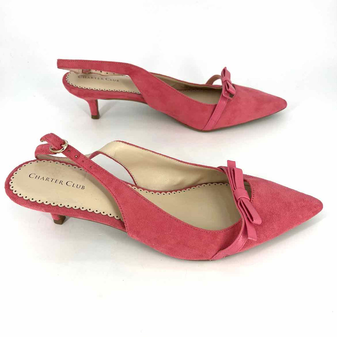 Shoe Size 10 CHARTER CLUB Pink Pumps