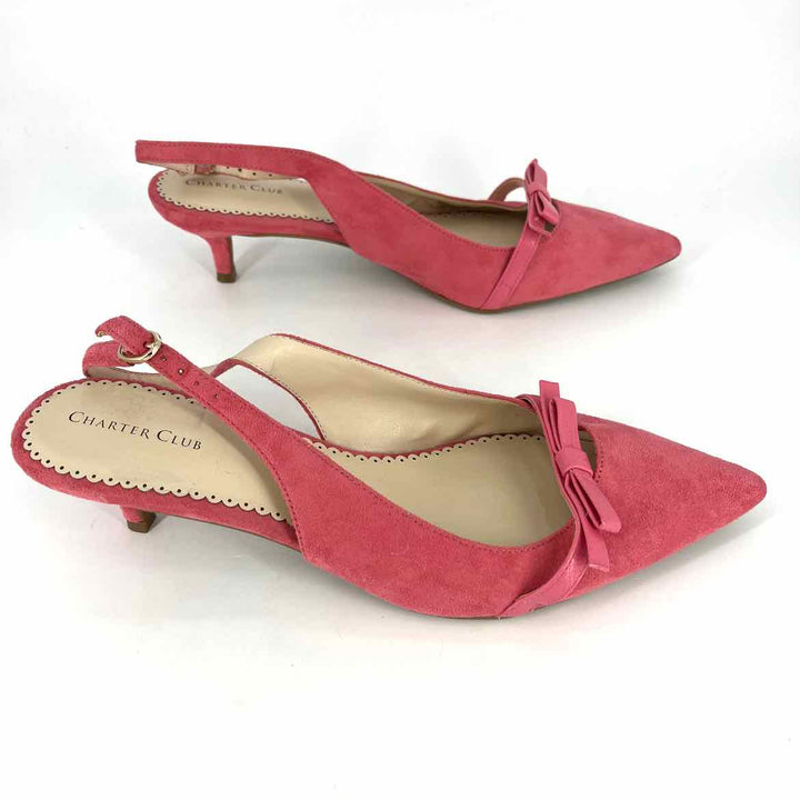 Shoe Size 10 CHARTER CLUB Pink Pumps