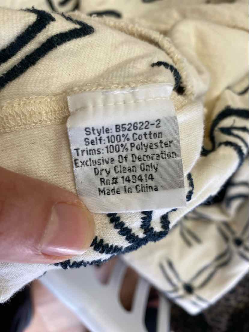 Size XS Johnny Was Cream Sweater