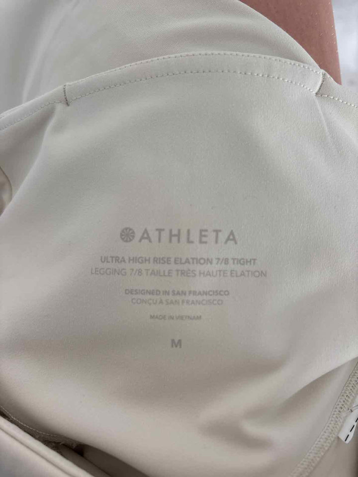 Size M Athleta Beige Capri