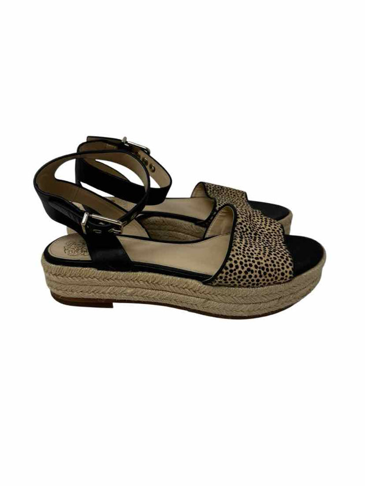 Shoe Size 37 Vince Camuto Tan Leather Sandals