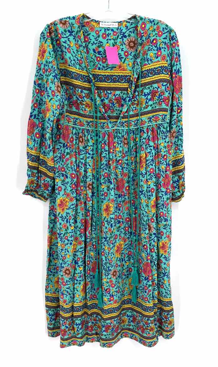 Size S Teal Dress