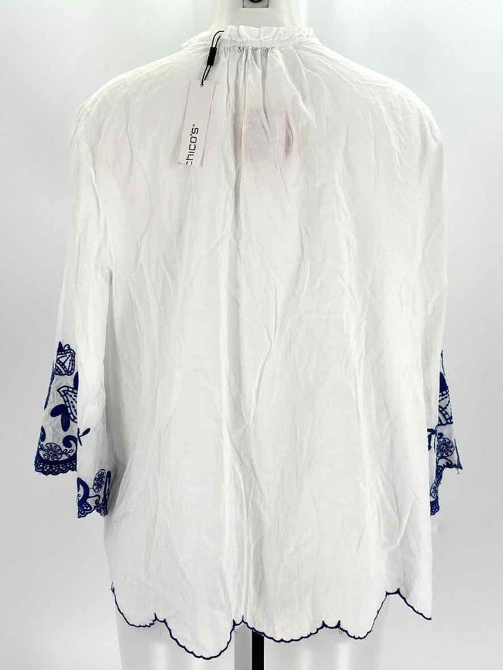 Size XL Chico's White Shirt