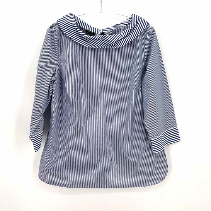 Size L Talbots Blue Shirt
