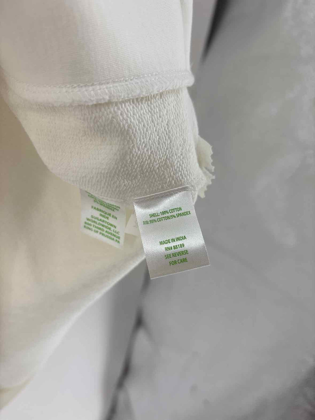 Size S Lilly Pulitzer White Cotton Sweater
