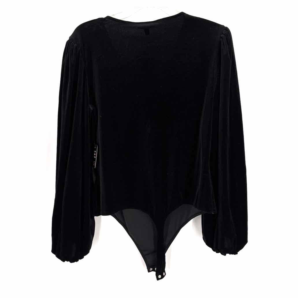 Size XL EXPRESS Black Velvet Shirt