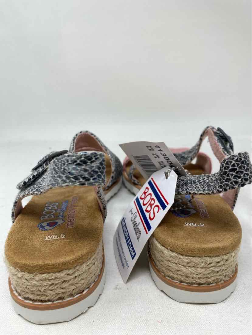 Shoe Size 6.5 BOBS Multi-Color Sandals