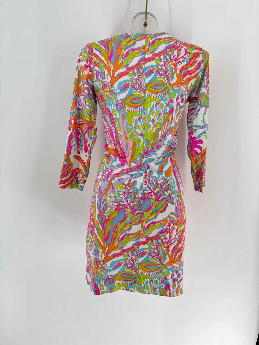 Size M Lilly Pulitzer Multi-Color Cotton Dress