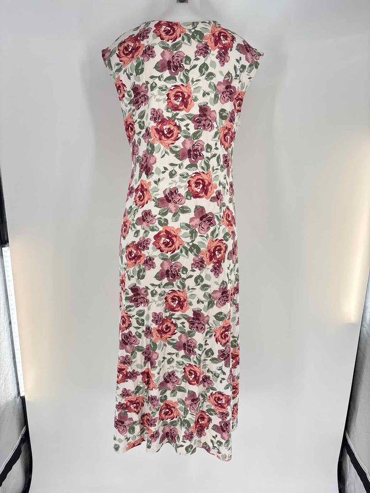 Size M GARNET HILL Multi-Color Dress