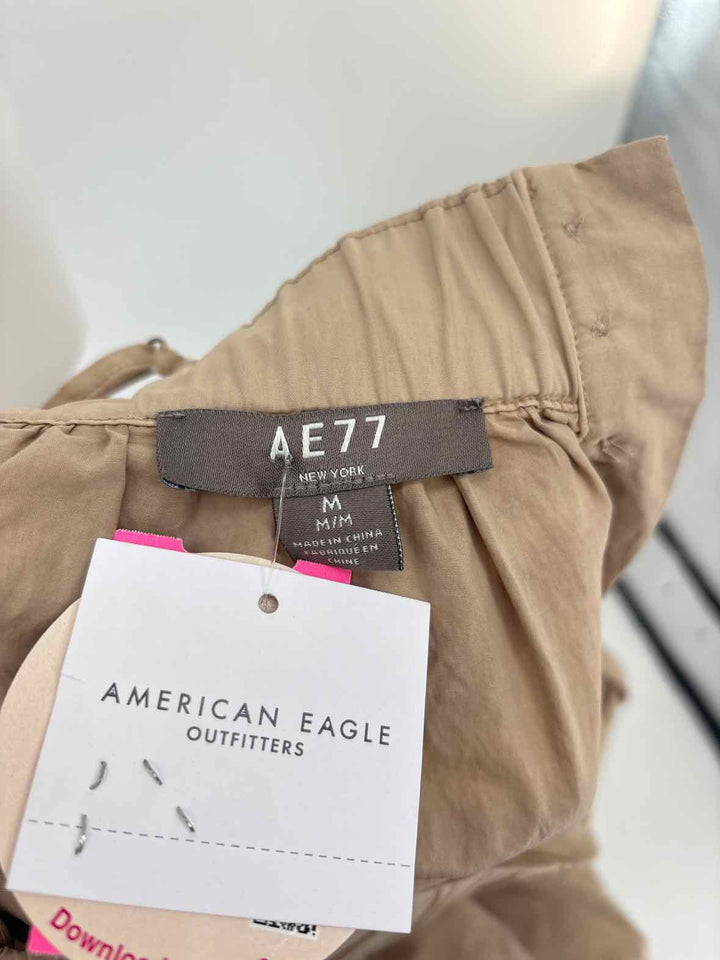 Size M AMERICAN EAGLE Tan Romper