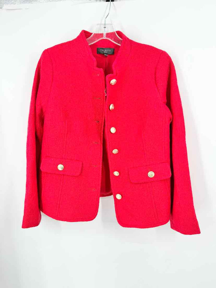 Size 6 Talbots Red Jacket