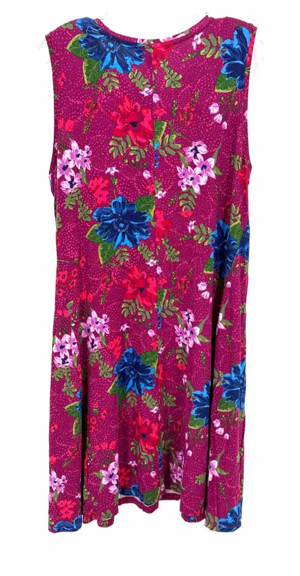 Size L Style & Co Fuschia Dress