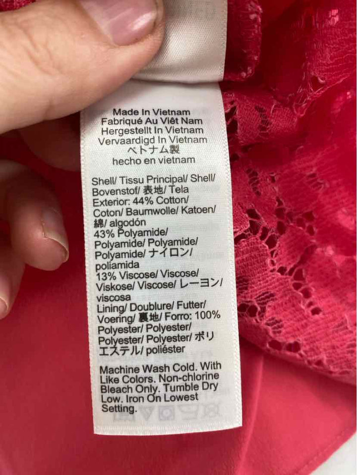 Size 6 J Crew Pink Shirt